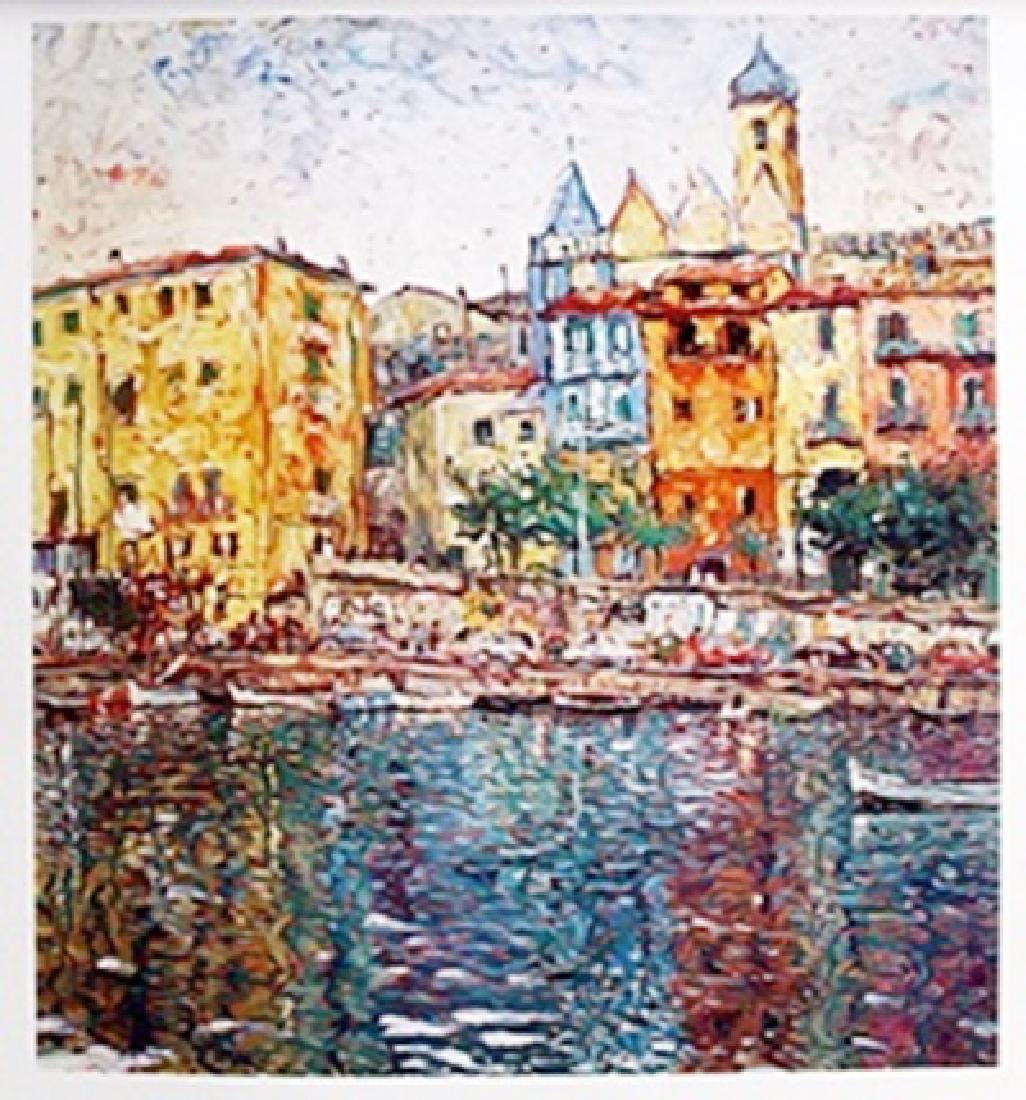 "Liberty Renewed" Doug Webb.: Authentic Lithograph, Approx. 30x37" In.