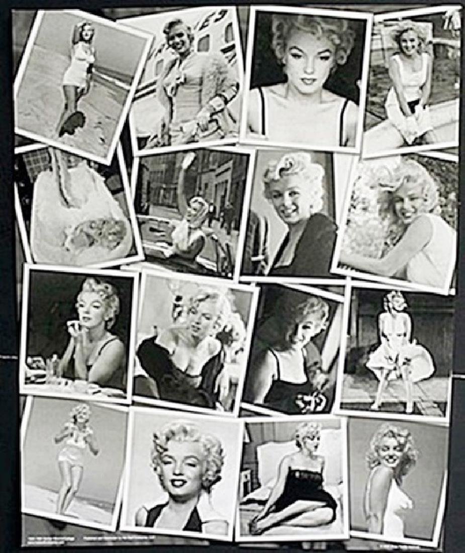 Marilyn Monroe/Collage: Celebrity Photo Collage/Poster, Published by Hot Stuff Enterprise, Size Approx. 20" x 16" In.