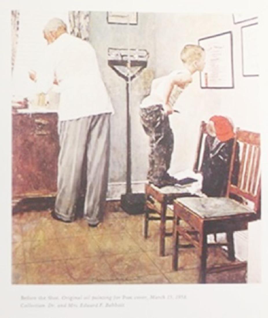 Print Before the Shot - Norman Rockwell: Print Before the Shot After Norman Rockwell; plate bears the signature, size approx. 17 x 11 in. Norman Percevel Rockwell AKA: Norman Rockwell (02/03/1978 - 11/08/1978) Was born in Brooklyn, New York.