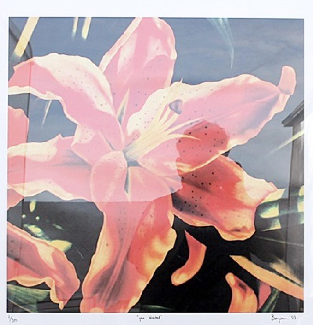 You Blushed - Jason Benjamin - Lithograph: Lithograph by Jason Benjamin. Jason Benjamin was born in Melbourne in 1971 and had a fairly peripatetic childhood. Moving from Sydney to the USA to Mexico and returning to Sydney for high school. At 1