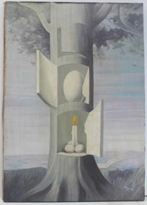 Oil Painting on Canvas - Rene Magritte