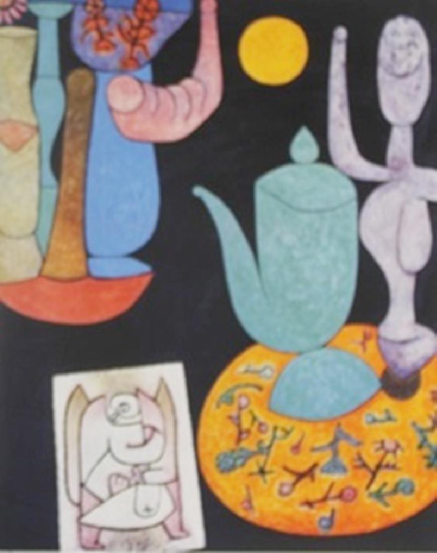 Lithograph - Paul Klee: Lithograph After Paul Klee; , pencil bears the signature, size approx. 14 x 11 in. Paul Klee (18 December 1879 – 29 June 1940) was a painter born in Münchenbuchsee, Switzerland, and is conside