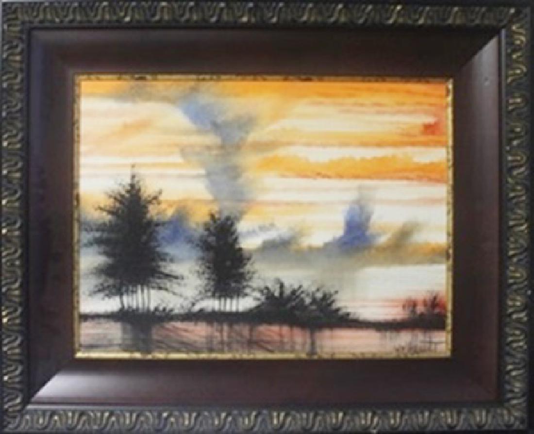 Original Oil on Canvas "Lower Land" William Verdult: Original Oil on Canvas, signed Size Approx. 26 1/2 x 32 In.