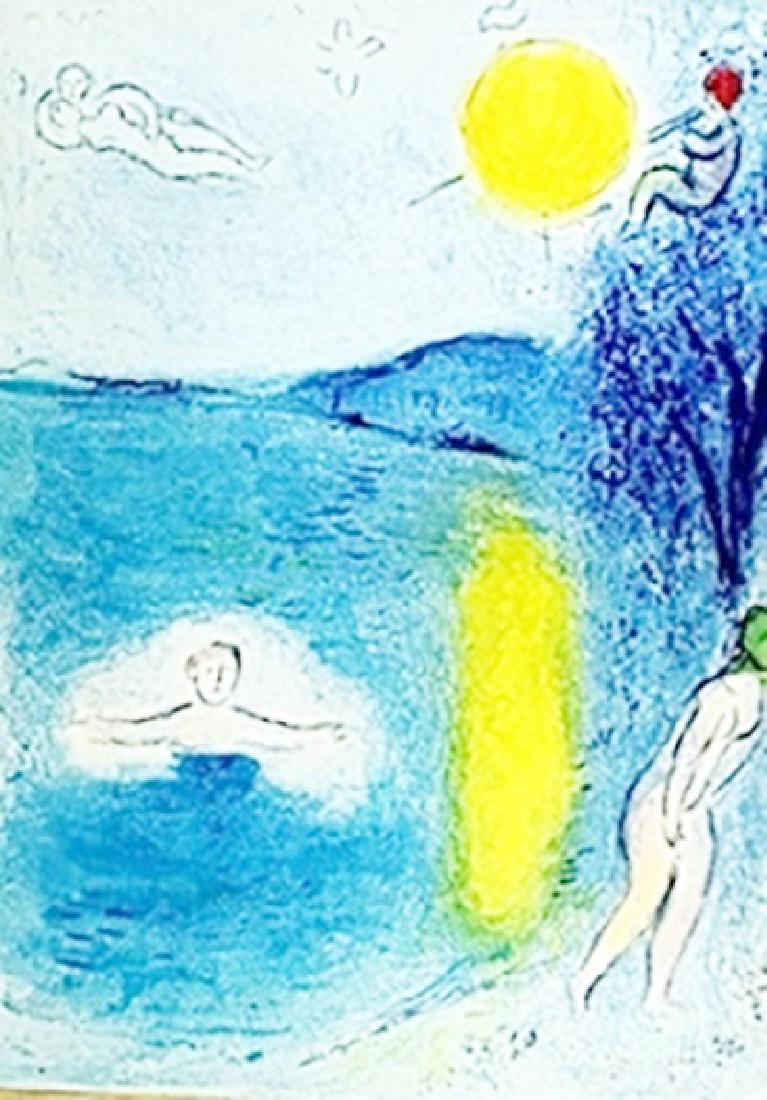 Marc Chagall - - The Summer Season: Authentic Marc Chagall Lithograph from Verve: The Ultimate Review of Art and Literature (1937-1960) lithograph approx. 13"x10" The Summer Season