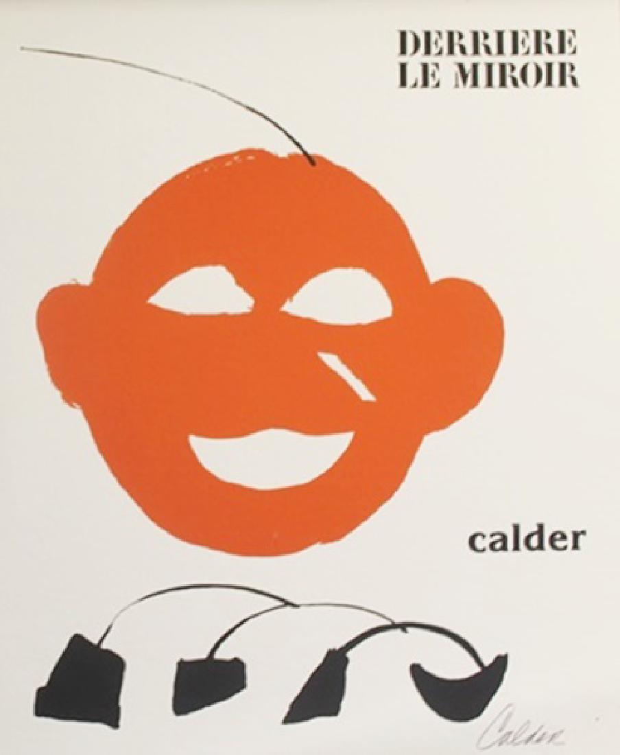Lithograph Alexander Calder (359A): Authentic Lithograph , Bearing an Interpretive Signature of the Artist, Size Approx. 16" x 12" In. Alexander "Sandy" Calder (07/22/1898 - 11/11/1976) Age 78, Born in the US; An American Sculpture best