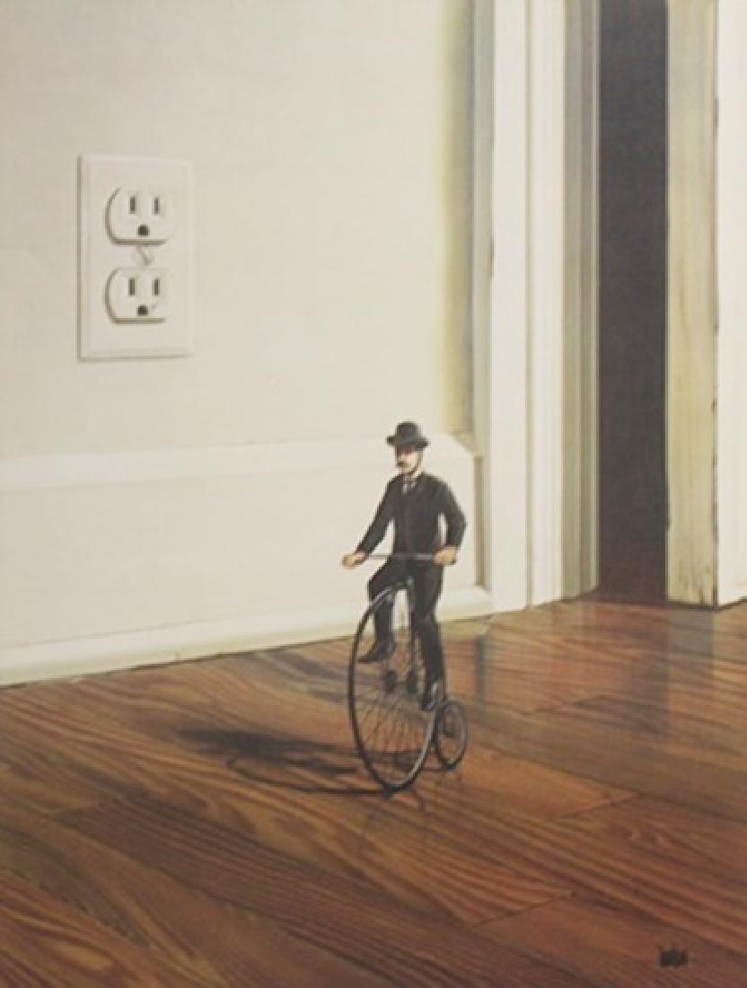 Lithograph David Mann (329A): Authentic Lithograph , Bearing an Interpretive Signature of the Artist, Size Approx. 29" x 22 1/2" In. David "Dave" Mann (September 10, 1940 – September 11, 2004) was a California graphic artist w