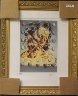 Embossed Lithograph - The Last Stand - Charles Lynn: Embossed Lithograph The Last Stand After Charles Lynn Bragg; , signed, size approx. 27 x 20 in.