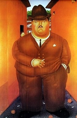 Lithograph by Fernando Botero: Limited Edition, Lithograph bearing a Pencil Signature of the artist, Size Approx. 14" x 11" in.