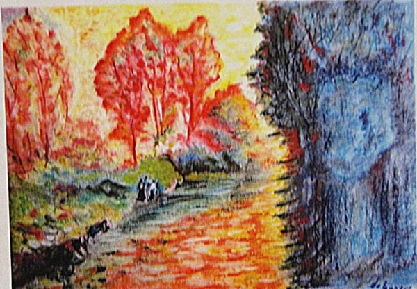 Henri Lebasque - Womans at the River: Pastel on paper Henri Lebasque "Womans at the River", circa 1910, signed private collection, unframe dimensions approximately 20x14. Henri Lebasque (25 September 1865 – 7 August 1937) was a French p