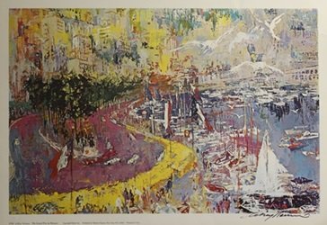 Print the Grand Prix de Monaco - LeRoy Neiman: Print the Grand Prix de Monaco After LeRoy Neiman; bears the signature, size approx. 19 x 26 in. LeRoy Neiman (born Leroy Leslie Runquist, June 8, 1921 – June 20, 2012) was an American artist 