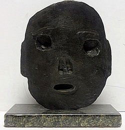 Bronze Sculpture - Henry Moore: Old recast bronze Sculpture, bears the signature and Numberd, Comes with Marble Base, Size Approx. 8" x 7" x 4" in.