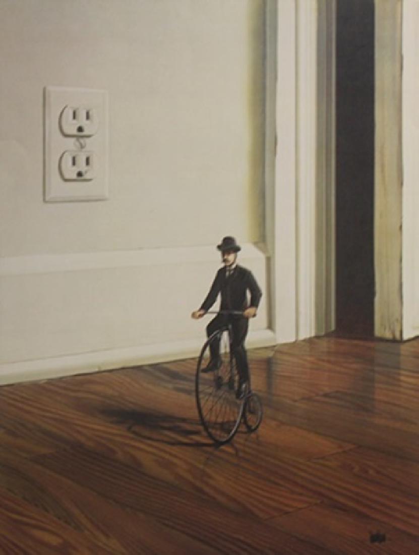 Lithograph David Mann (329A): Authentic Lithograph , Bearing an Interpretive Signature of the Artist, Size Approx. 29" x 22 1/2" In. David "Dave" Mann (September 10, 1940 – September 11, 2004) was a California graphic artist w