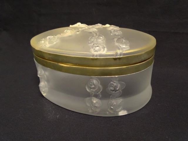 Lalique Art Glass Dresser Box - Coppelia (1 of 4)