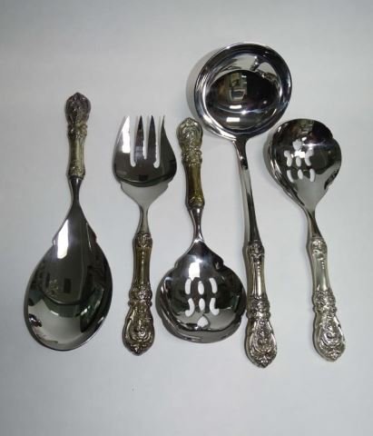 Five Reed & Barton Sterling Serving Francis I (1 of 2)