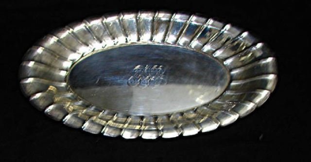 Gorham Sterling Oval Bread Dish (1 of 2)