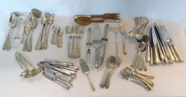 119 Pc. Kirk & Son Sterling Flatware Old Maryland (1 of 2)