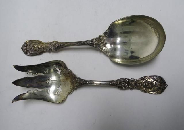 Reed & Barton Sterling Salad Set, Francis I (1 of 3)