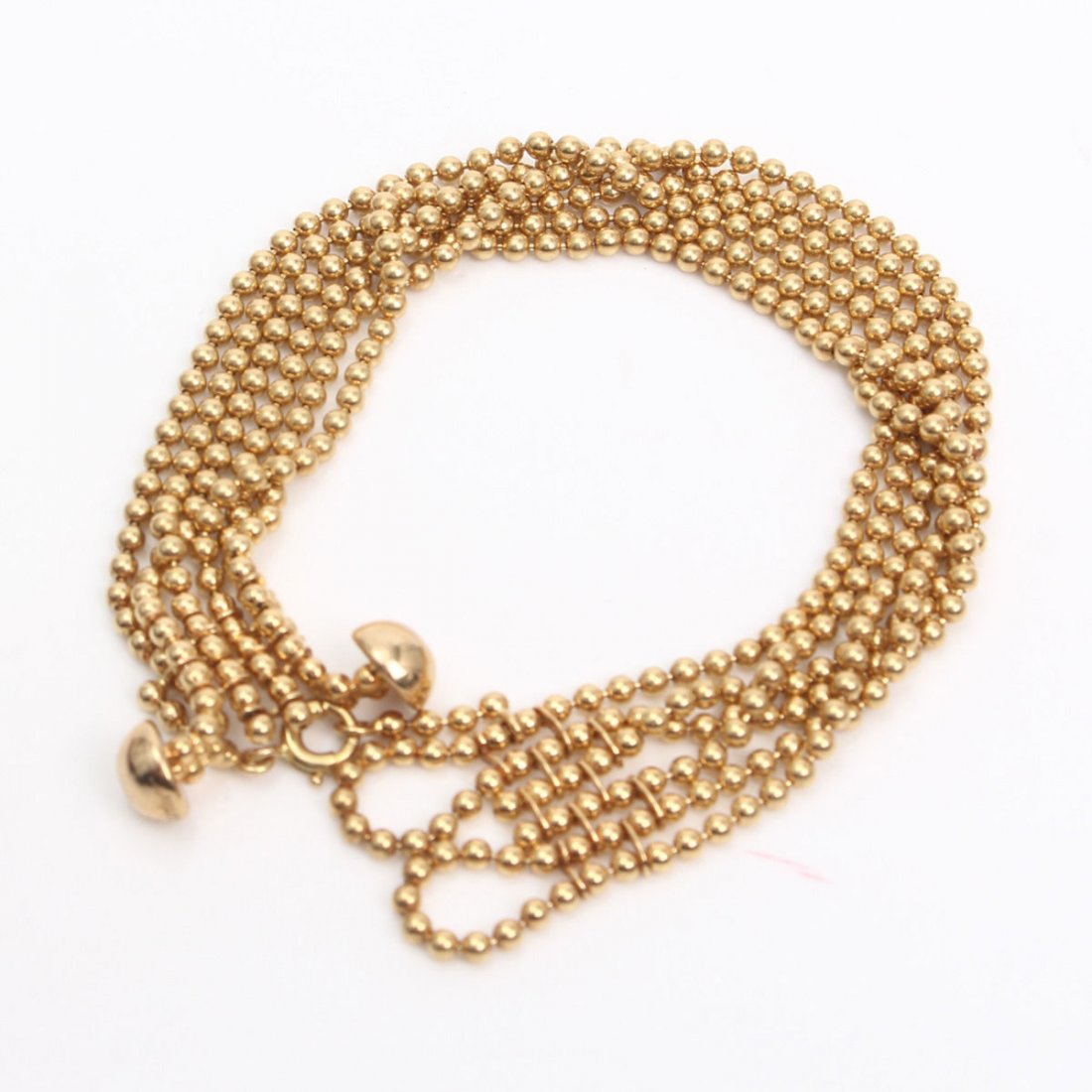 Cartier 18k Yellow Gold Draperie 6 Row Bracelet (1 of 6)