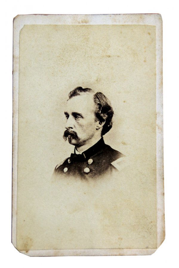 Photo of Custer, marked on back G.A. Custer, Feb.: Photo of Custer, marked on back G.A. Custer, Feb. 15, 1864, 2 ½" x 3 ¾", LS Coll.
