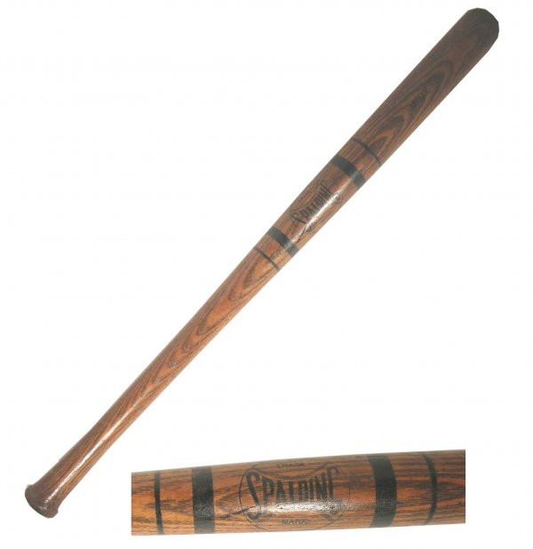 4507 Vintage Spalding Ring Baseball Bat Sports Equipme