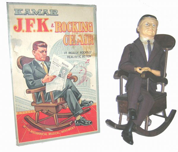 President John Kennedy Jfk Rocking Chair Toy 1963