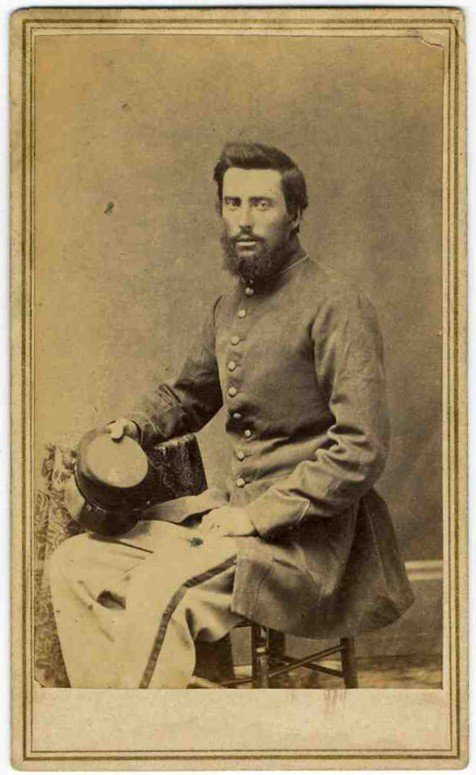Civil War Soldier CDV Massachusetts Kepi Photo Pic CW