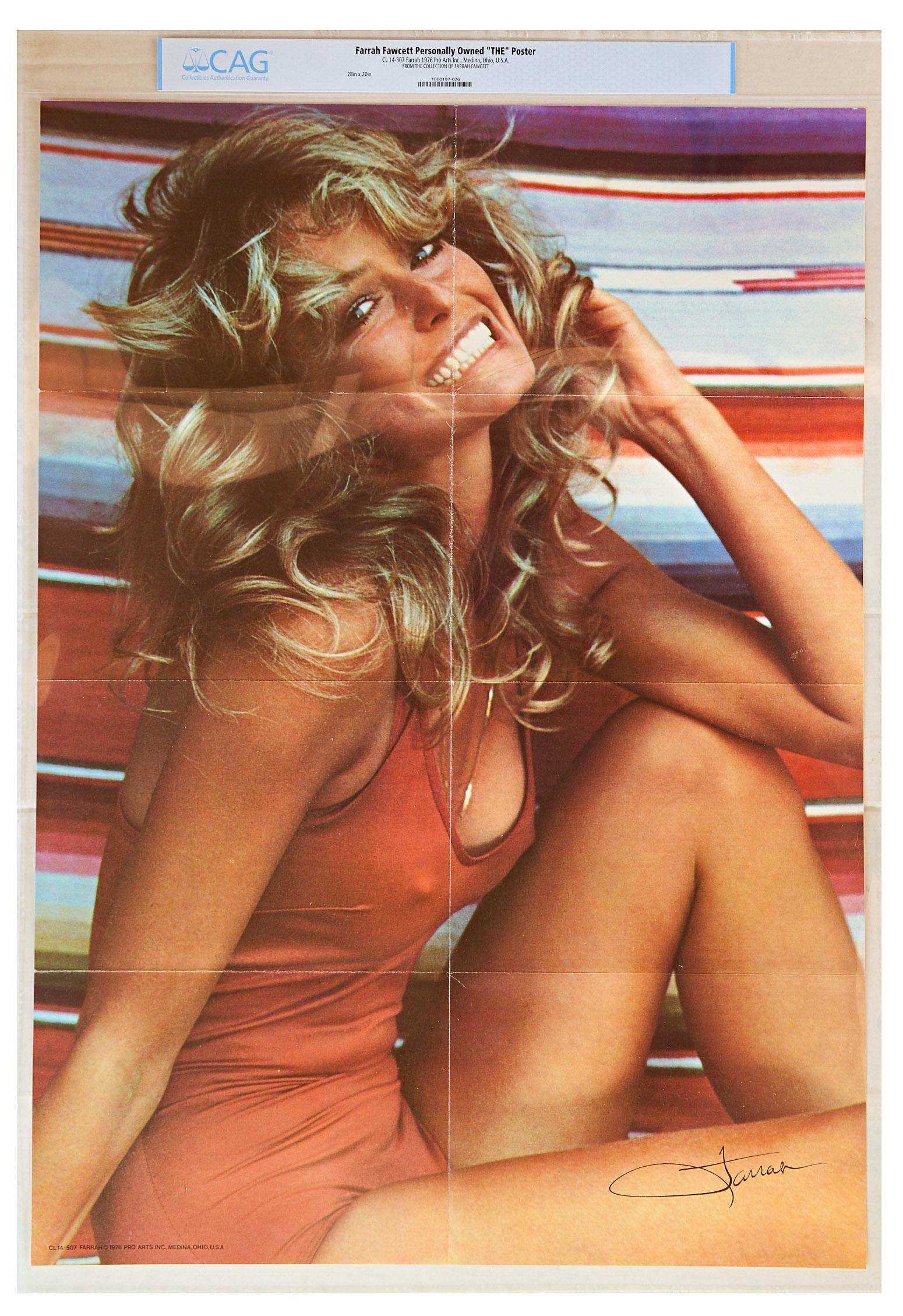 Farrah Fawcett Personally Owned ''The Poster'' (1 of 2)