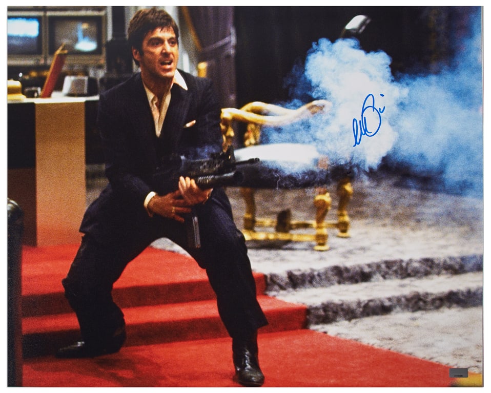 Al Pacino Signed Scarface Photo (1 of 2)