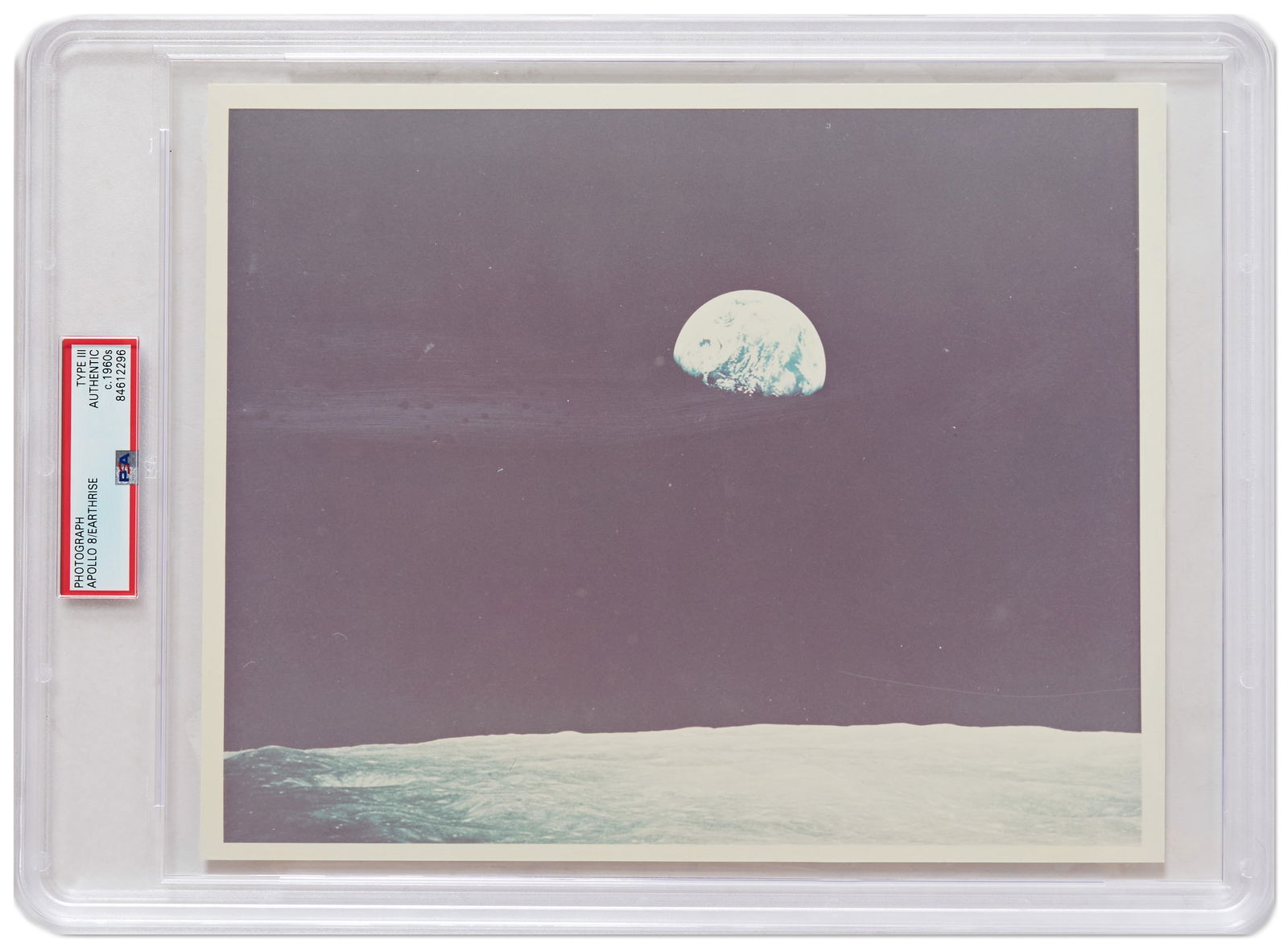 Apollo 8 Earthrise Photo (1 of 2)