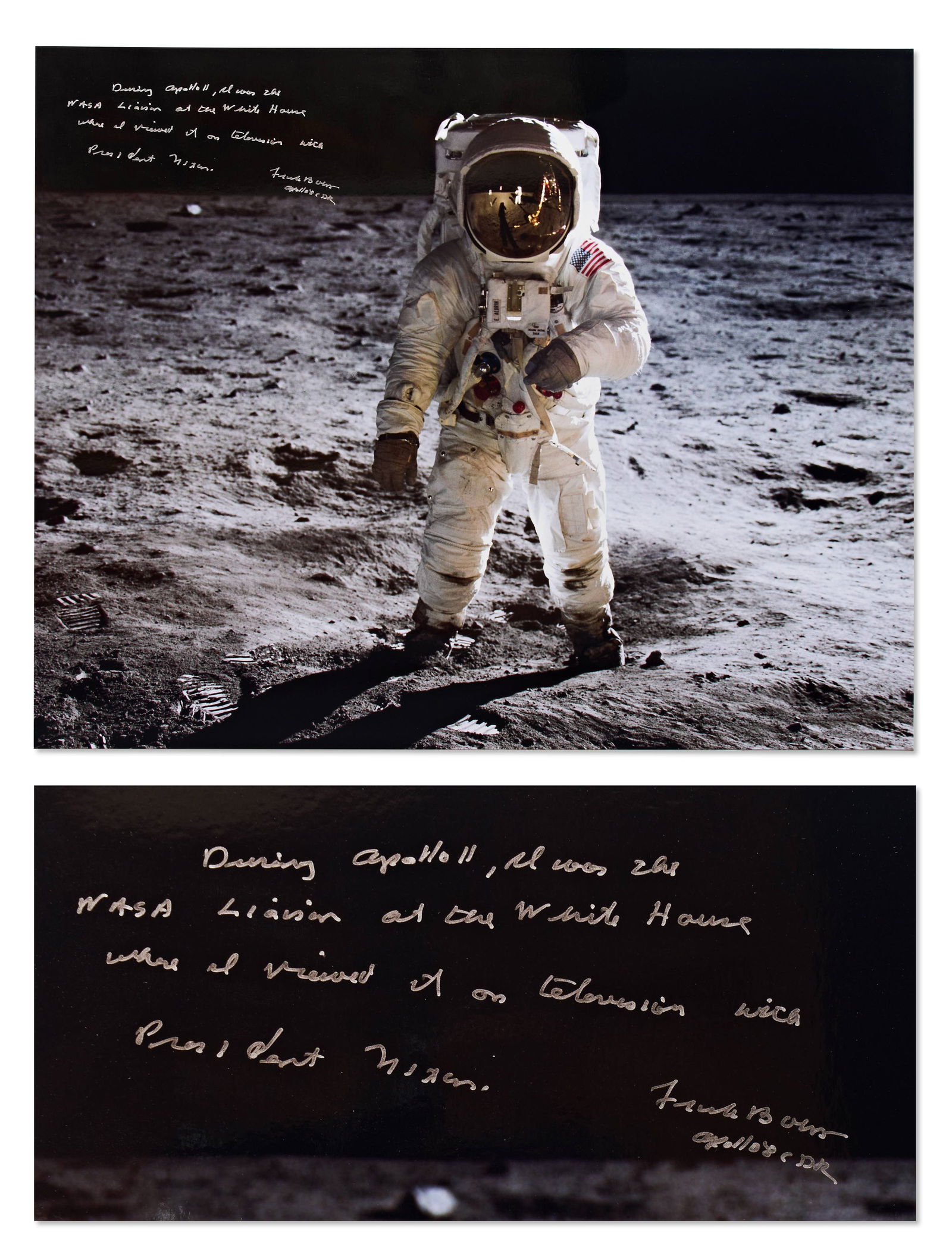 Frank Borman Signed Apollo 11 Photo (1 of 3)