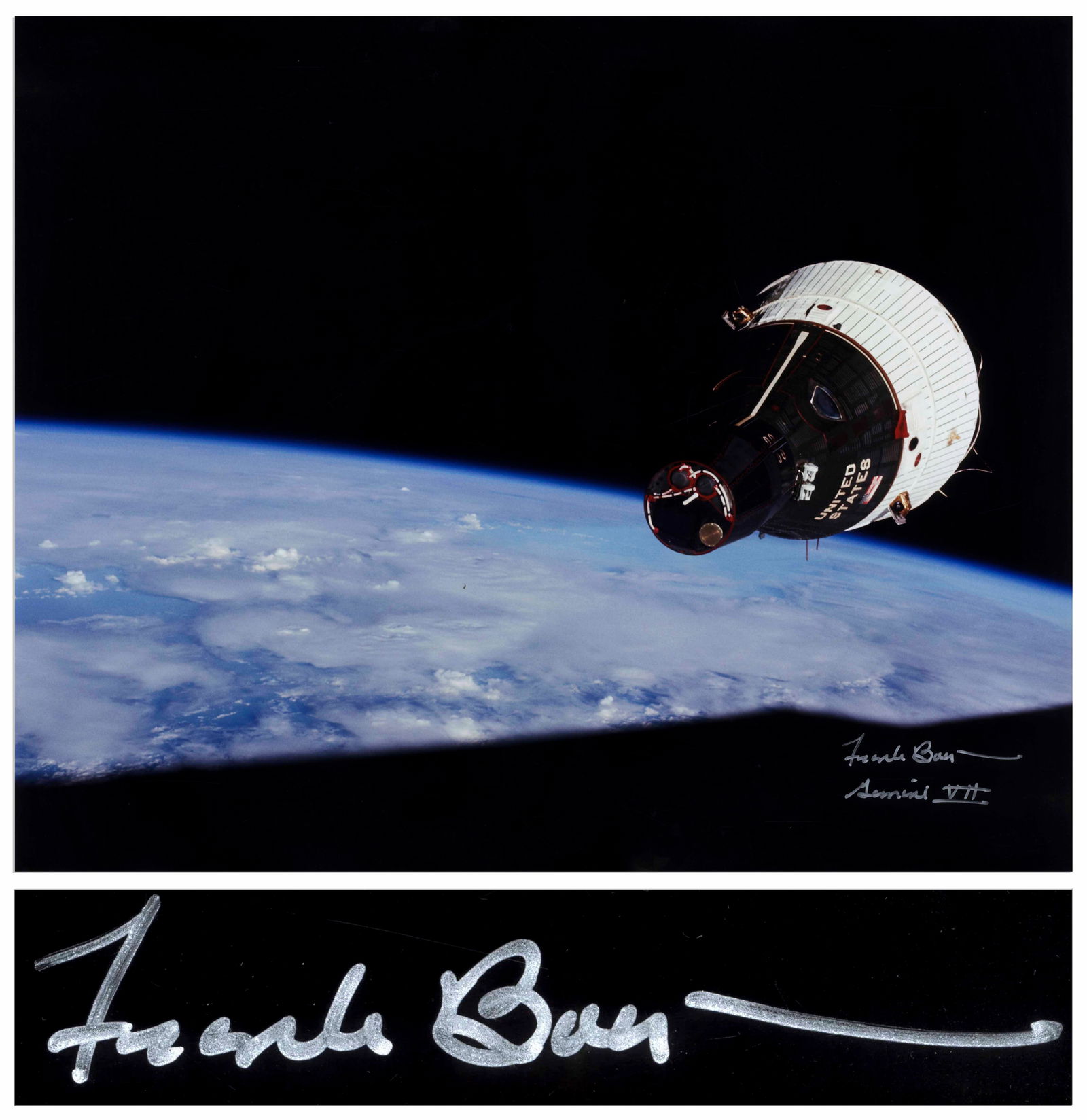 Frank Borman Signed 20'' x 16'' Photo (1 of 3)