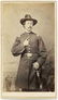 1885: Civil War CDV Fort Pike LA Soldier John W Crane