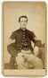 2510: Civil War CDV Uniform Officer Photograph Pic CW