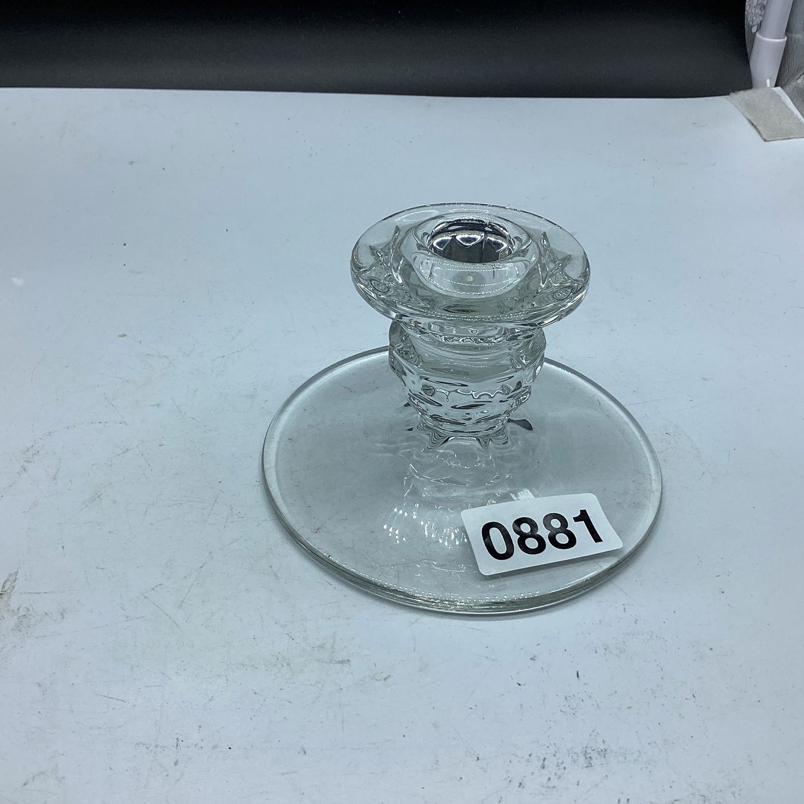 AMERICAN FOSTORIA CANDLE HOLDER (1 of 1)