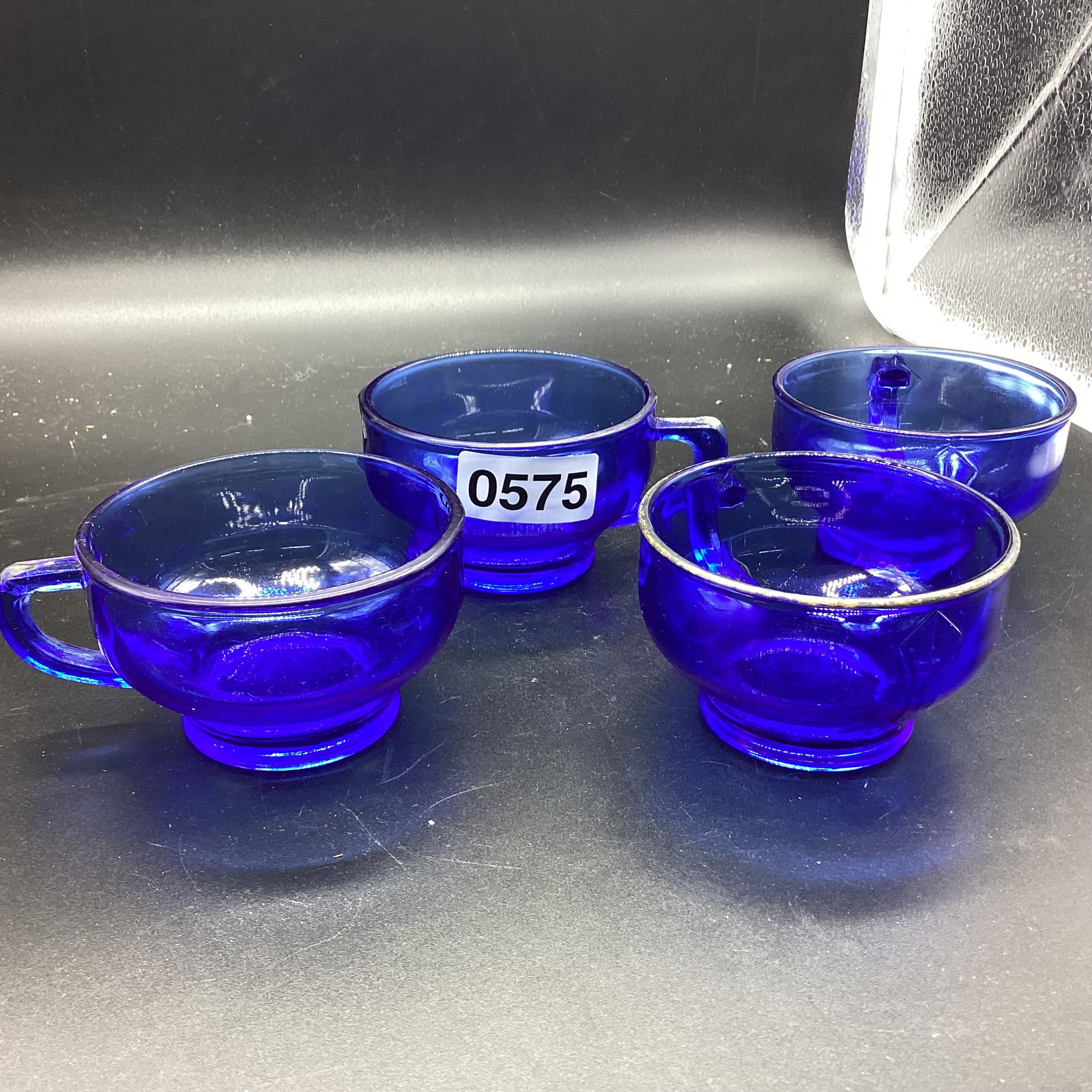 4 DEPRESSION MT.PLESANT CUPS: GOOD SHAPE
