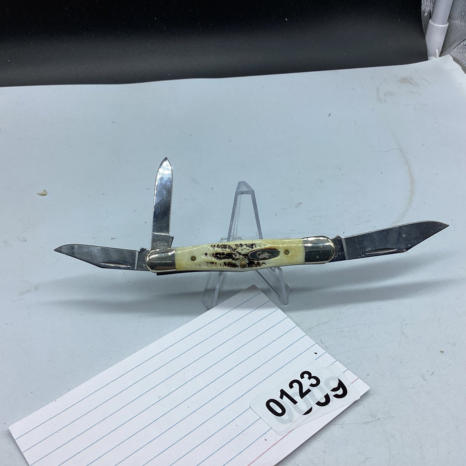 case xx 2006 bone stag 83 whittler: never used or carried