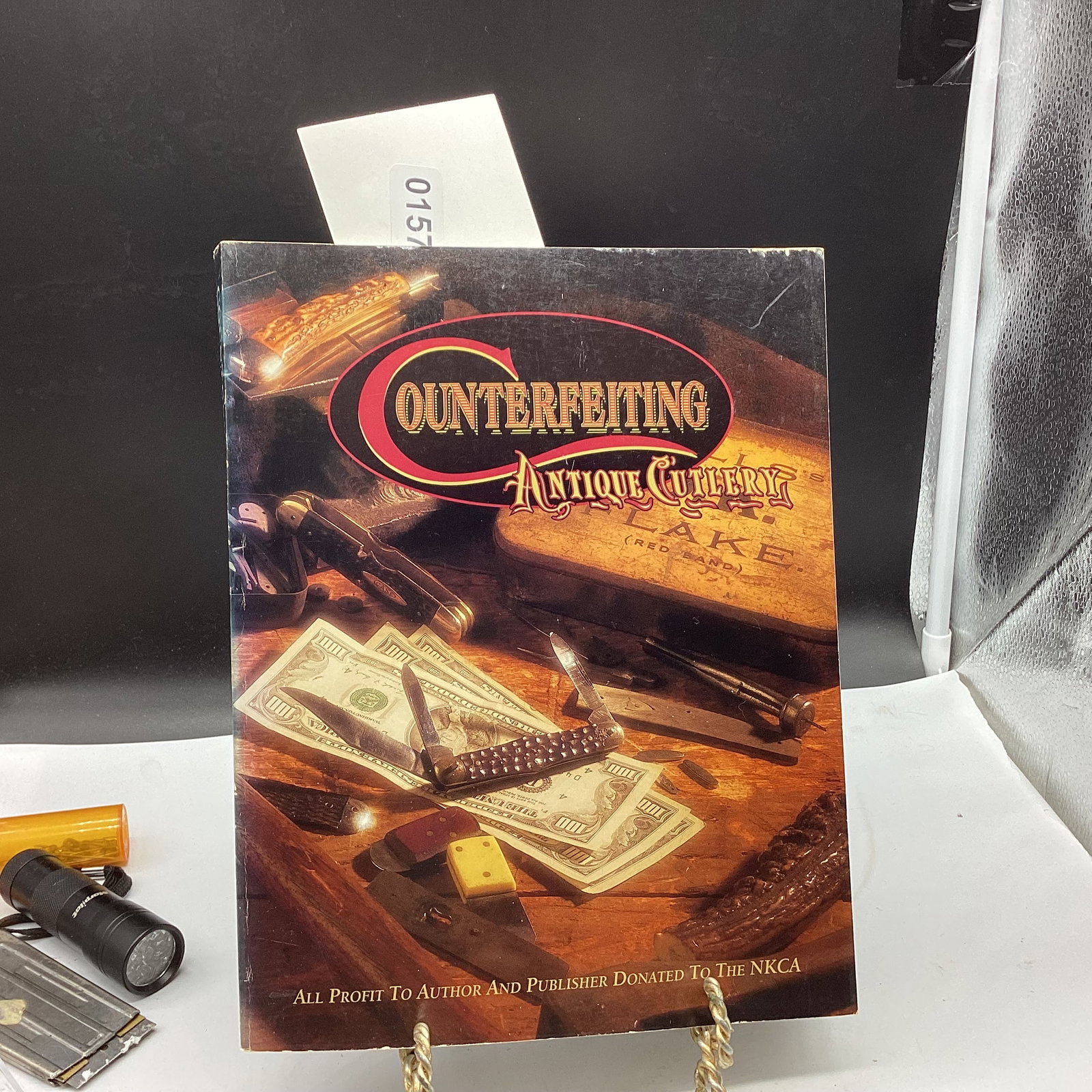 gerald witcher book of counterfeiting antique cutlery : nice book
