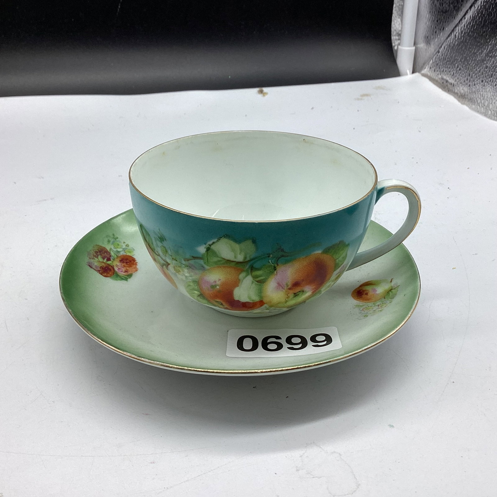 CUP & SAUCER BY BAVARIA: GOOD SHAPE