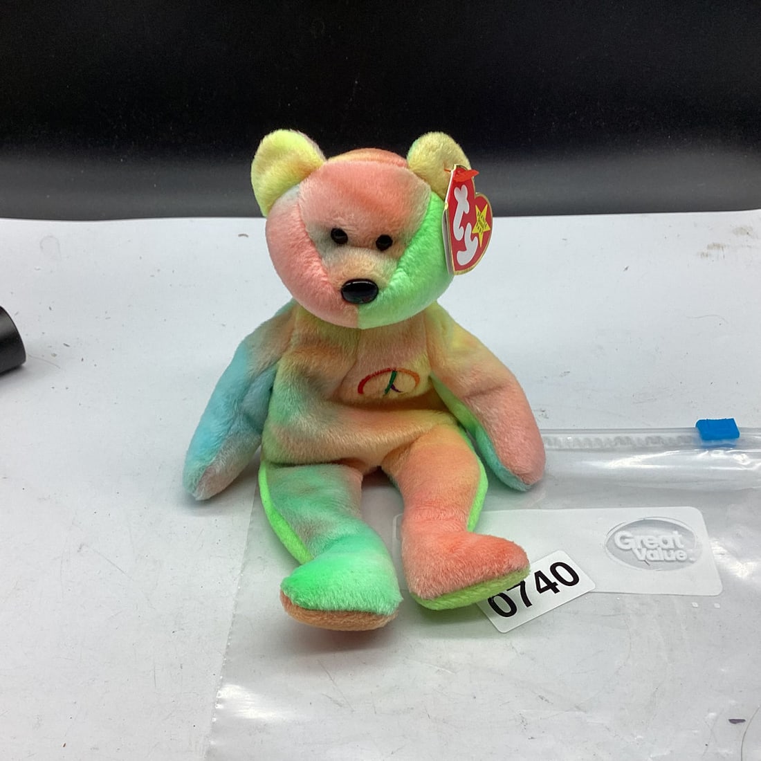 BEANIE BABY PEACE 1997: GOOD SHAPE