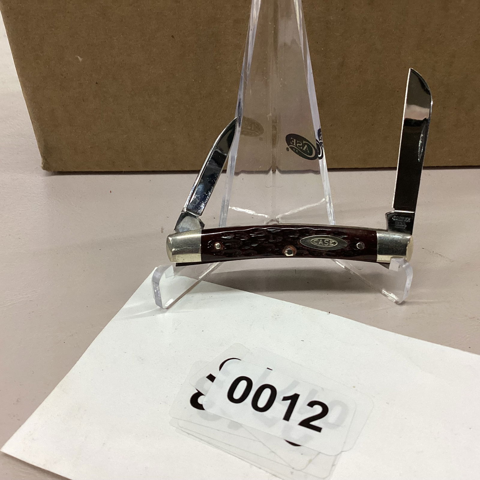 CASE XX 1974 6269 LILL CONGRESS BONE: NEVER USED OR CARRIED