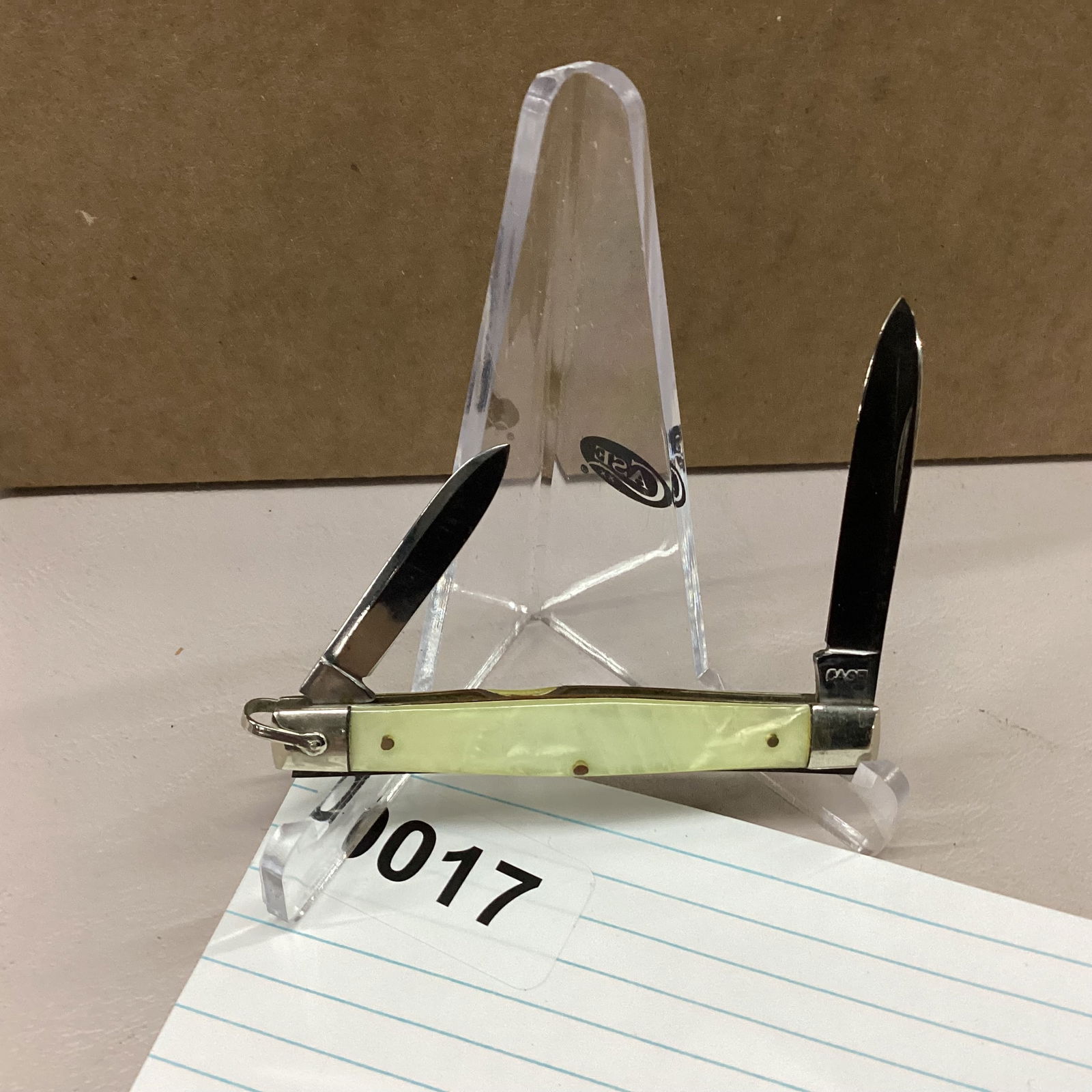 CASE XX 1940-64 92042 WITH BAIL: NEVER USED GOOD XX KNIFE