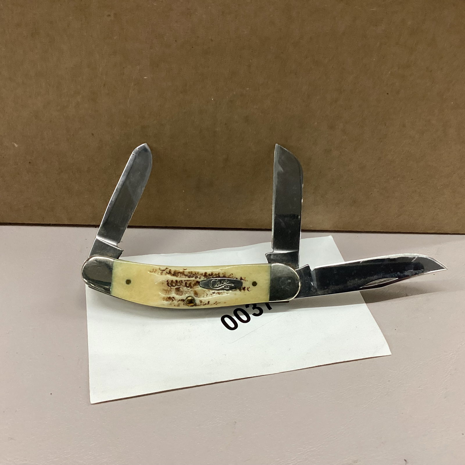 case xx 2001 vintage bone sowbelly: never used