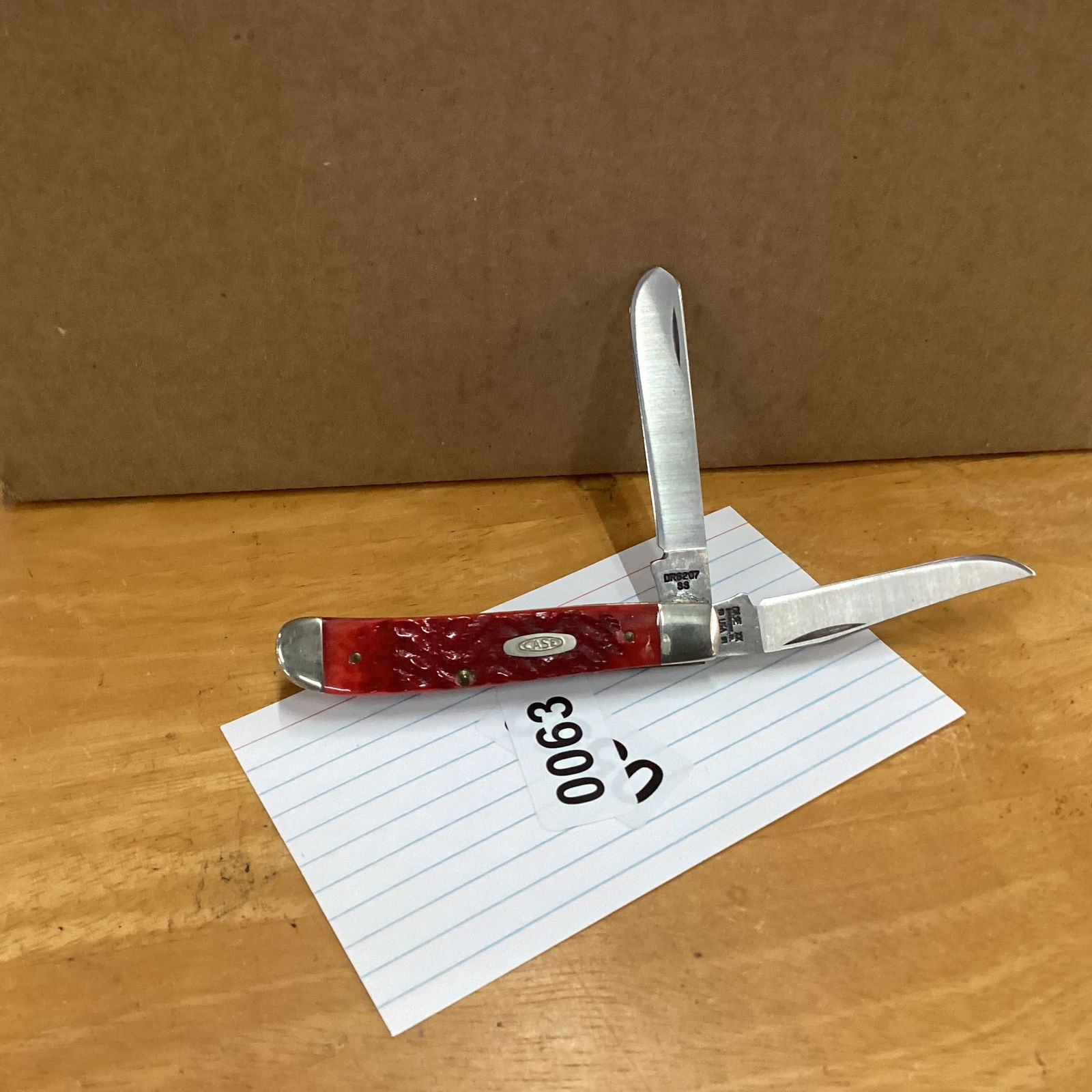 case xx 1991 red mini trapper (1 of 2)