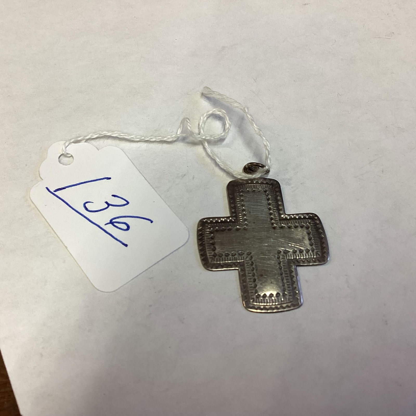 STERLING SILVER CROSS (1 of 1)