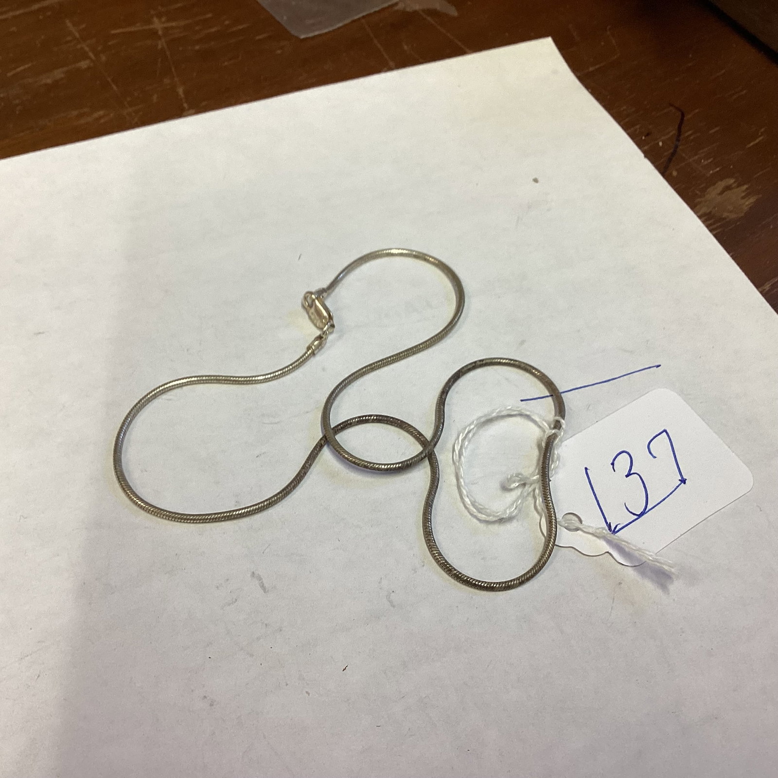 STERLING SILVER CHAIN (1 of 1)