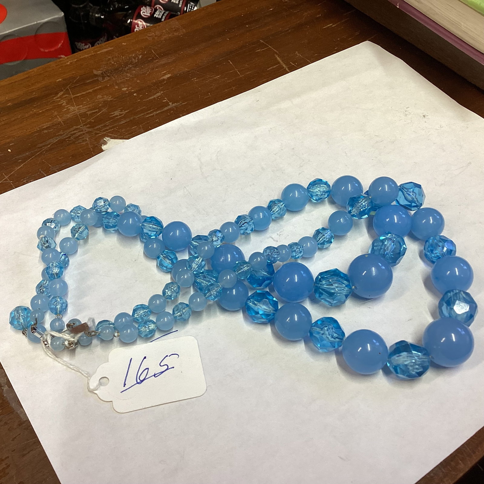 COSTUME JEWERLY NECKLACE SIGNED GERMANY: GOOD SHAPE