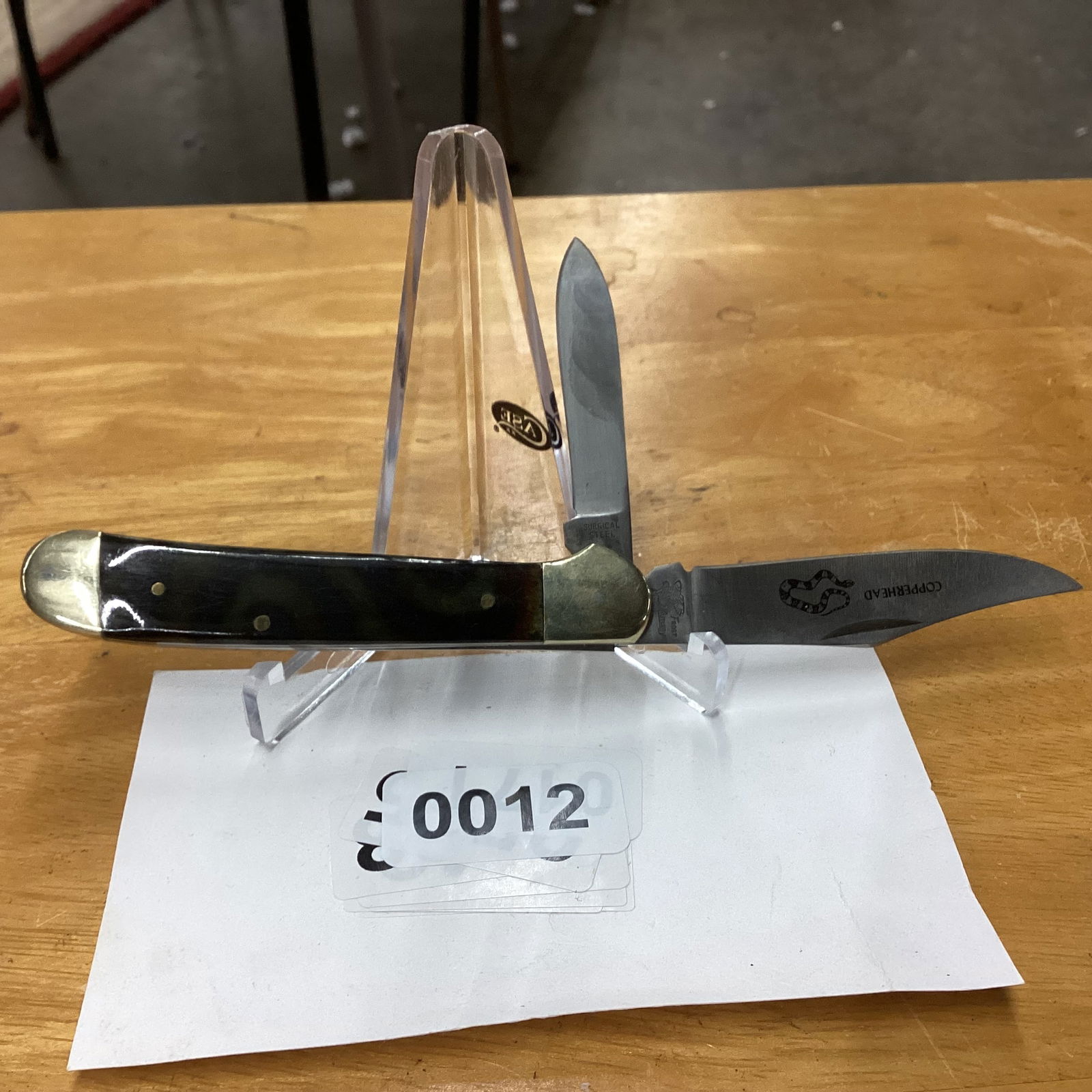 FROST CUTTLERY COPPERHEAD: NEVER USED OLDER FROST KN IFE