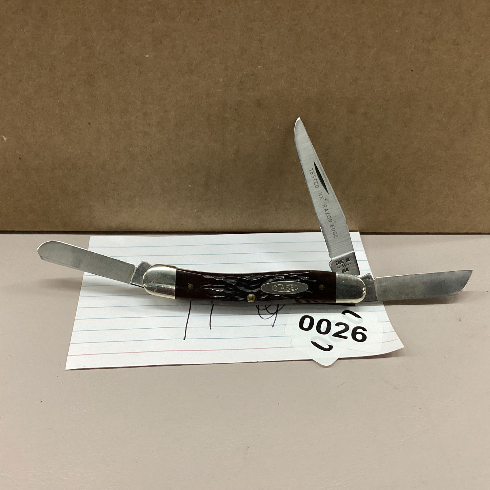 CASE XX 1984 6318 STOCKMAN: NEVER USED GREAT COLOR