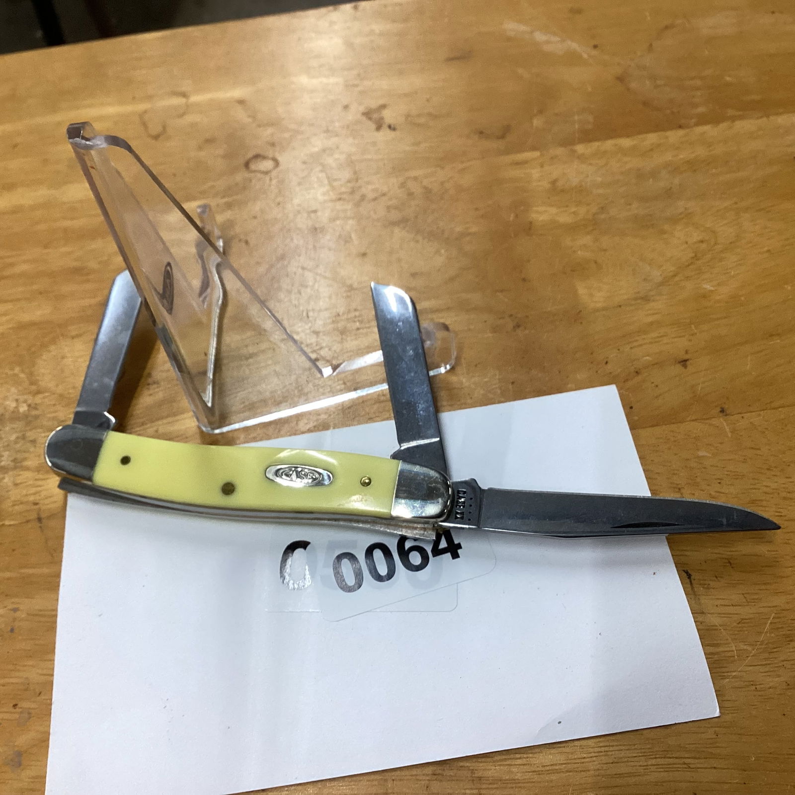 CASE XX 2022 YELLOW STOCKMAN: never used or carried