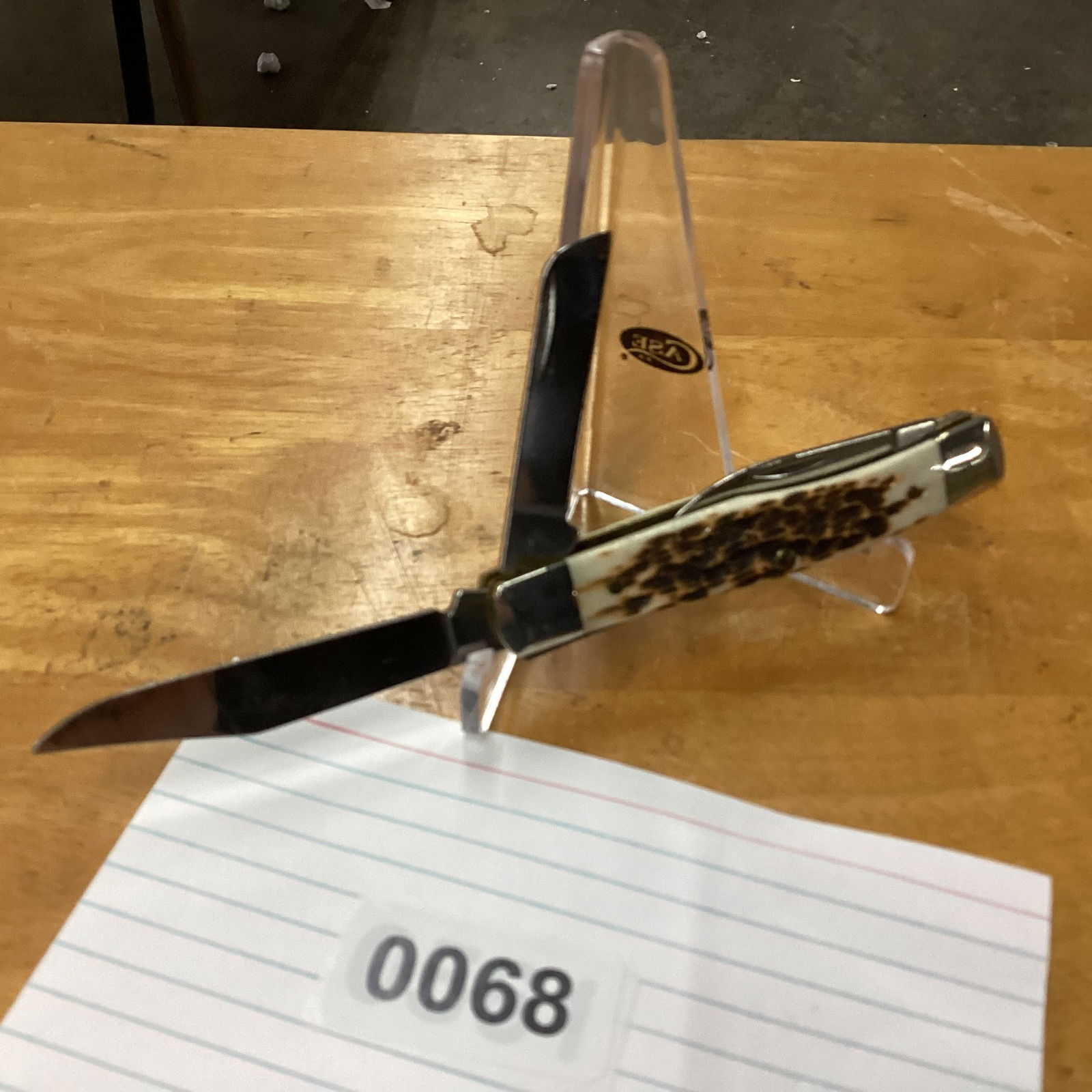 CASE XX 2002 AMBER BONE 32 PATTERN CV BLADES - 2